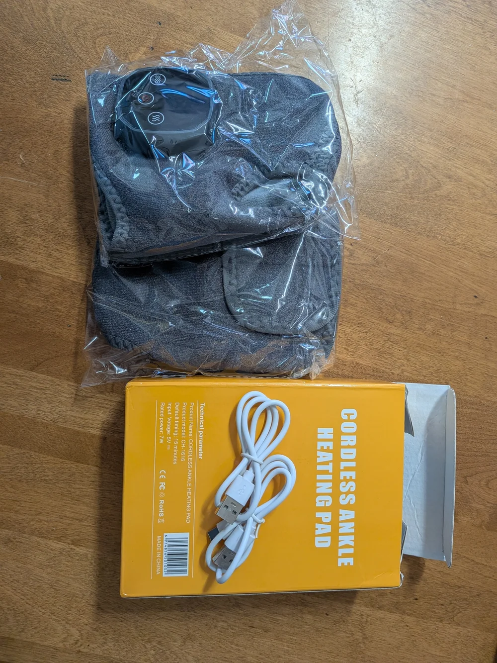 3/$14 Ankle Heat Therapy Wraps with Digital Control